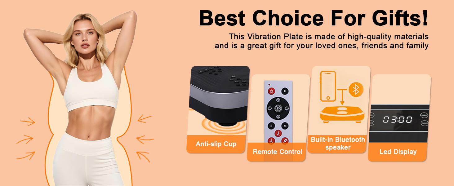 HopHorse High Quality 460 lbs Capacity Vibration Plate Exercise Machine 180 Adjustable Speeds Whole Body Vibrating Plate Workout for Women and Men for Strength Toning Muscle Activation - TikTok Shop HopHorse High Quality 460 lbs Capacity Vibration Plate Exercise Machine 180 Adjustable Speeds Whole Body Vibrating Plate Workout for Women and Men for Strength Toning Muscle Activation - TikTok Shop
