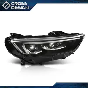 CROSSDESIGN Fit For 2018-2020 Buick Regal Full LED Headlight Right Passenger Side