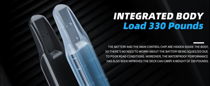 DNASKATE-M8 Skateboard with Remote, 36 Mph Top Speed,15 Miles Range, Longboard Skateboard for Adults ＆Teens