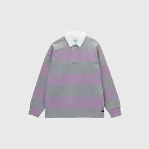 Gramicci Langdon Rugby Shirt - 'Heather / Purple'
