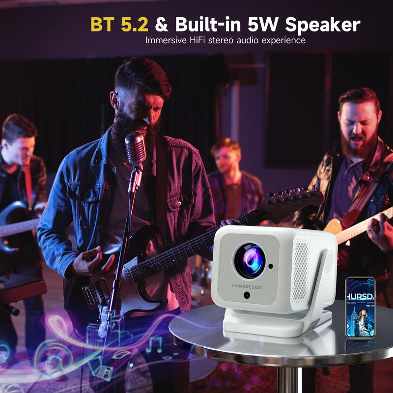 Auto Focus HY310X Projector 420ANSI With 4K Videosource Supported Full HD 1080P Auto Keystone Android 11 Built-in 5W Speaker BT5.2 for Outdoor Theater Stand Mini Portable Projector Auto Focus HY310X Projector 420ANSI With 4K Videosource Supported Full HD 1080P Auto Keystone Android 11 Built-in 5W Speaker BT5.2 for Outdoor Theater Stand Mini Portable Projector