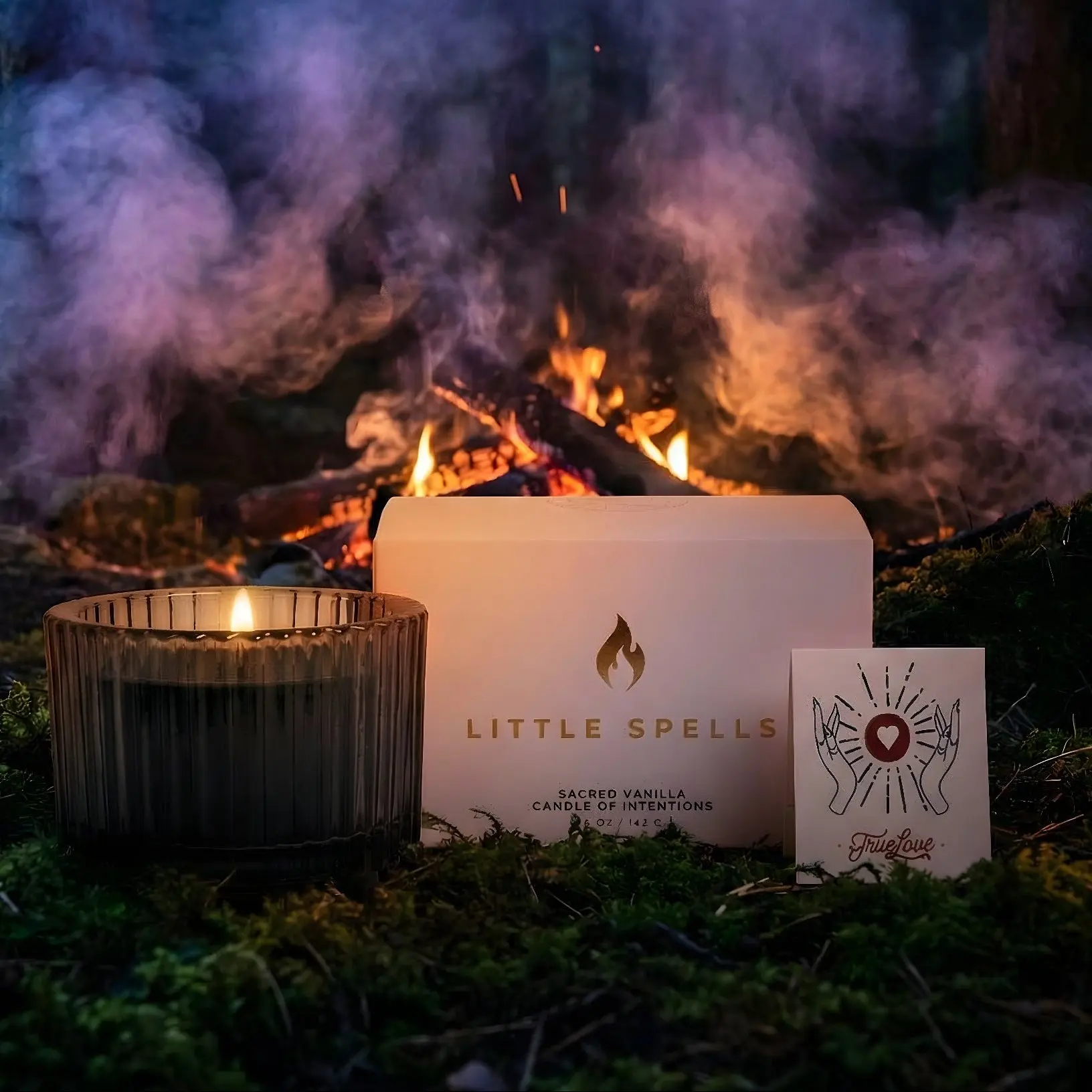 CANDLE OF INTENTIONS - SACRED VANILLA