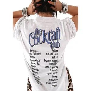 THE COCKTAIL CLUB SIDE SLIT TEE
