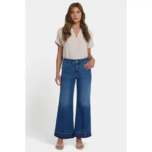 Mia Palazzo Ankle Jeans - Trail Lands