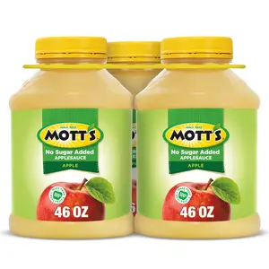 MOTTS No Sugar Added Applesauce, 46 oz., 3 pk.