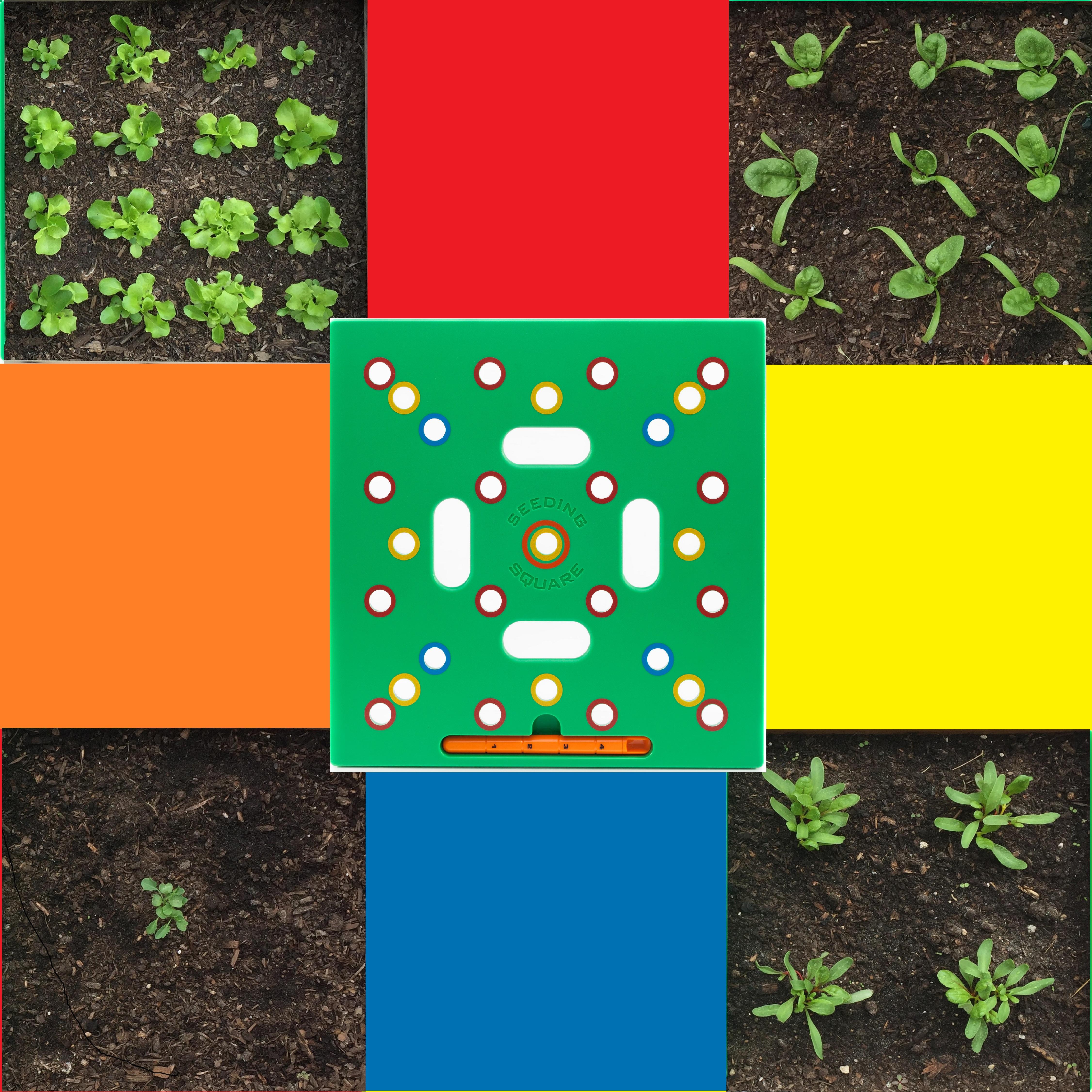Seeding Square Garden Seed Spacing Tool Set - Make gardening less stressful, maximize your garden space and take the guesswork out of garden planning. Seeding Square Garden Seed Spacing Tool Set - Make gardening less stressful, maximize your garden space and take the guesswork out of garden planning.