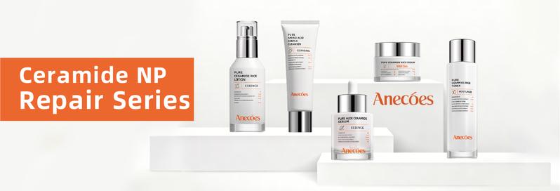 2 Pcs ANECOES Glass Skin Facial Lotion with Ceramide NP | Deeply Locks in Moisture & Strengthens Skin Barrier for a Dewy, Plump Glow | Lightweight, Non-Sticky for All Skin Types (1.75 Fl Oz)