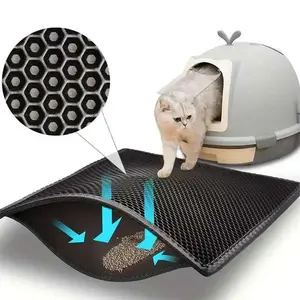Cat Litter Mat – Waterproof Double Layer For Clean Floors