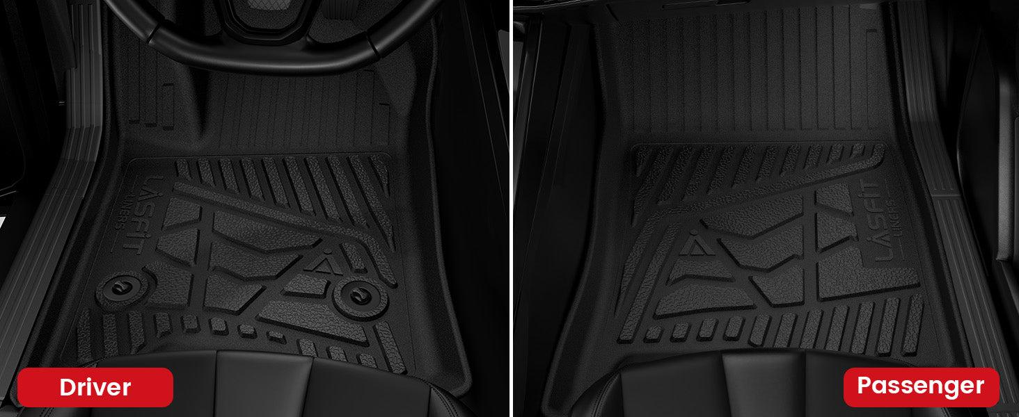 Lasfit fit for 2019-2026 Ram 2500 3500 Floor Mats, Fit Crew Cab Without Power Take-Off (PTO) KIT Only