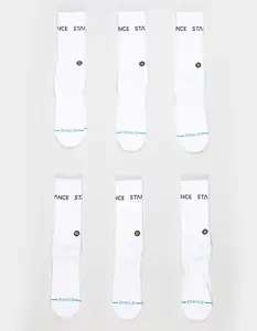 STANCE Origin 6 Pack Mens Crew Socks