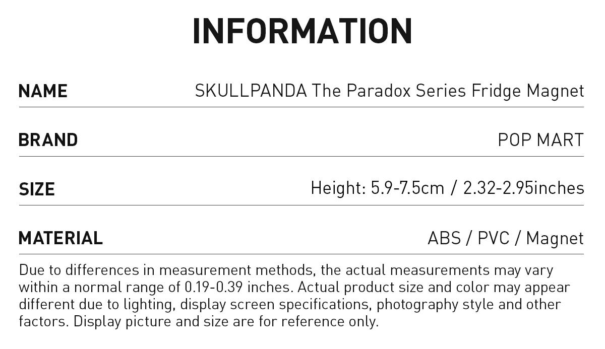 SKULLPANDA The Paradox Series Fridge Magnet