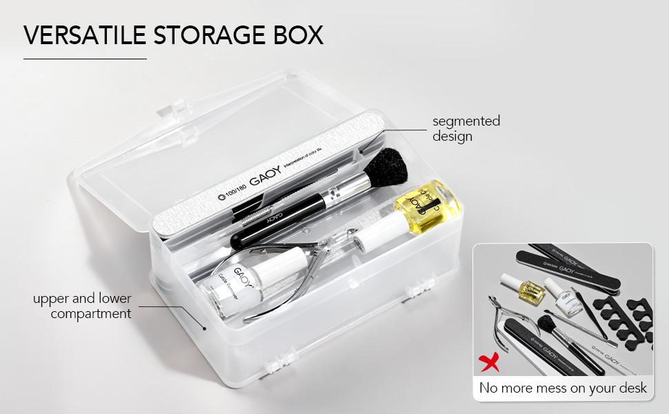 GAOY Cuticle Remover Kit, All-in-One Cuticle Trimmer and Nipper, Nail Oil and Softener, Professional Nail Care Kit with Manicure Tools Files and Buffers for Home & Salon Use