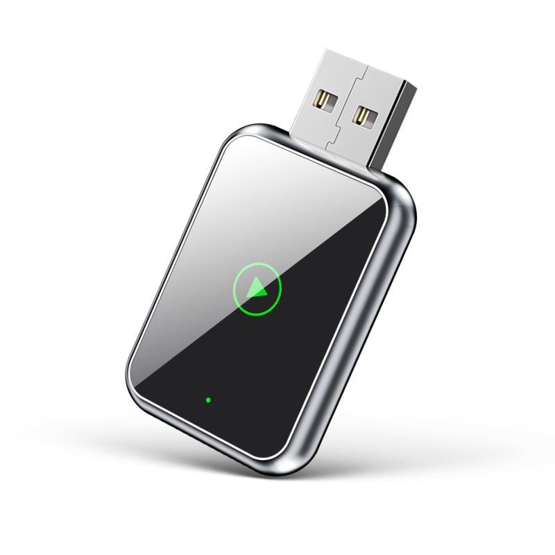 2026 2 in 1 Wireless CarPlay Adapter, for both Apple and Android,converts wired to wireless, suitable for factory wired CarPlay cars Portable Fast Charging Solution