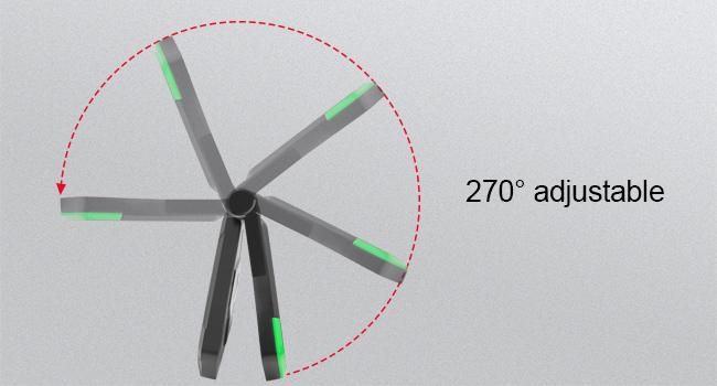 AgriEyes 4-in-1 LED Safety Light | Flashlight, Triangle, SOS, Freestanding Mode