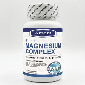 Artem 14 in 1 Magnesium Complex ASHWAGANDHA,L-THEANIE EXTERA STRENGTH