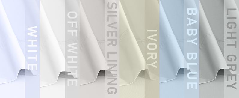 Ruvanti 100% Cotton Percale Sheet Set – Ultra Soft Hotel-Quality Bedding with Deep Pockets, Breathable, Elegant Design, Soft Touch, OEKO-TEX Certified