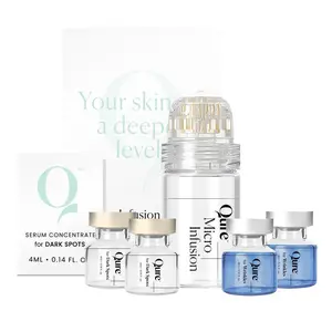 Qure Micro-Infusion System: Facial Serum for All Skin Types - 2 Months Mixed (For Wrinkles + Dark Spots)