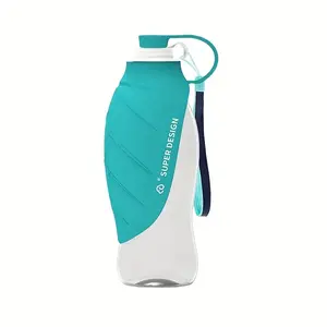 Portable Dog Water Bottle for Walking & Travel | Leak-Proof Squeeze Dispenser (580ml)