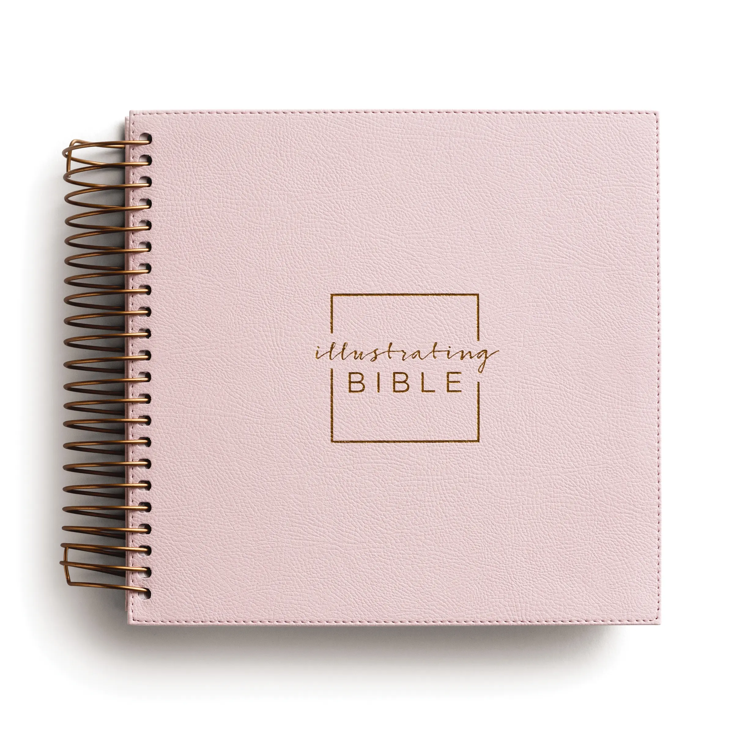 Illustrating Bible NIV: Spiral Bound Bible Journal, Pink by DaySpring [Paperback Book]