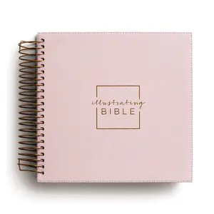 Illustrating Bible NIV: Spiral Bound Bible Journal, Pink by DaySpring [Paperback Book]