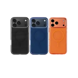 UPTECH1 Glossy Magnetic Case for iPhone 17/16/15/14 Series MagSafe Compatible Military Grade Drop Protection Slim Protective Cover with Strong Magnetic Ring & Translucent Back