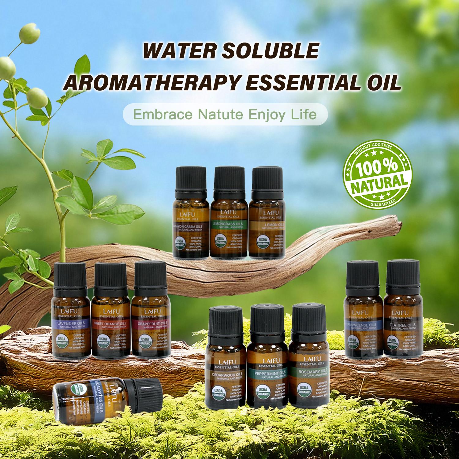 Oils Blends Set for Diffusers 12x0.33fl.oz for Home Aromatherapy Diffuser Oil Scents Calming Sweet Dreams Immunity Relax Mood Fresh Air Fragrance Oils for Diffusers - Scented