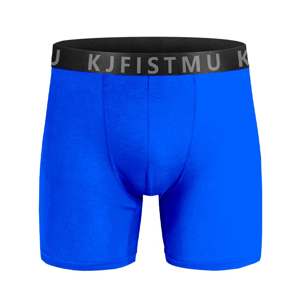 KJFISTMU 16-piece men's boxer briefs set, featuring bright geometric patterns, medium stretch, breathable and comfortable, solid colors, colorful striped waistband print, suitable for daily wear, boxer shorts, comfortable underwear, durable craftsmanship