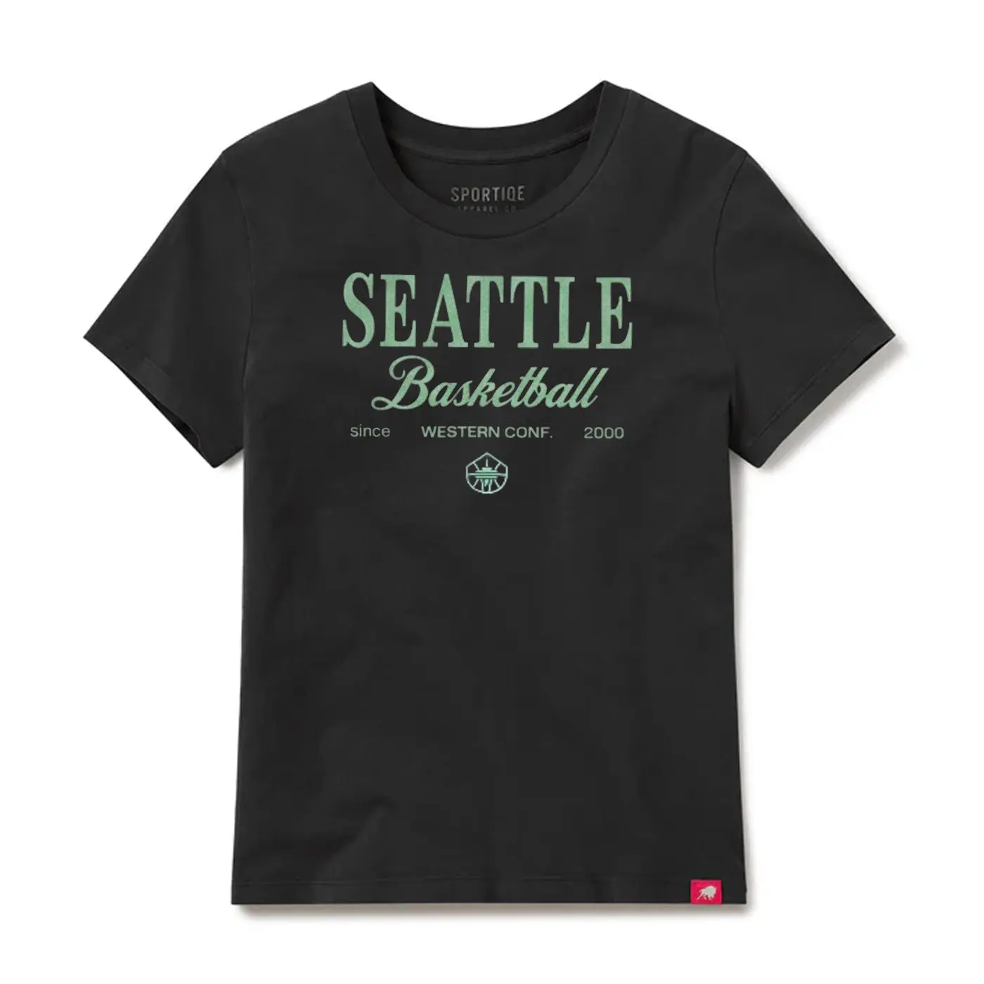 Sportiqe Womens Seattle Basketball Arcadia Tee
