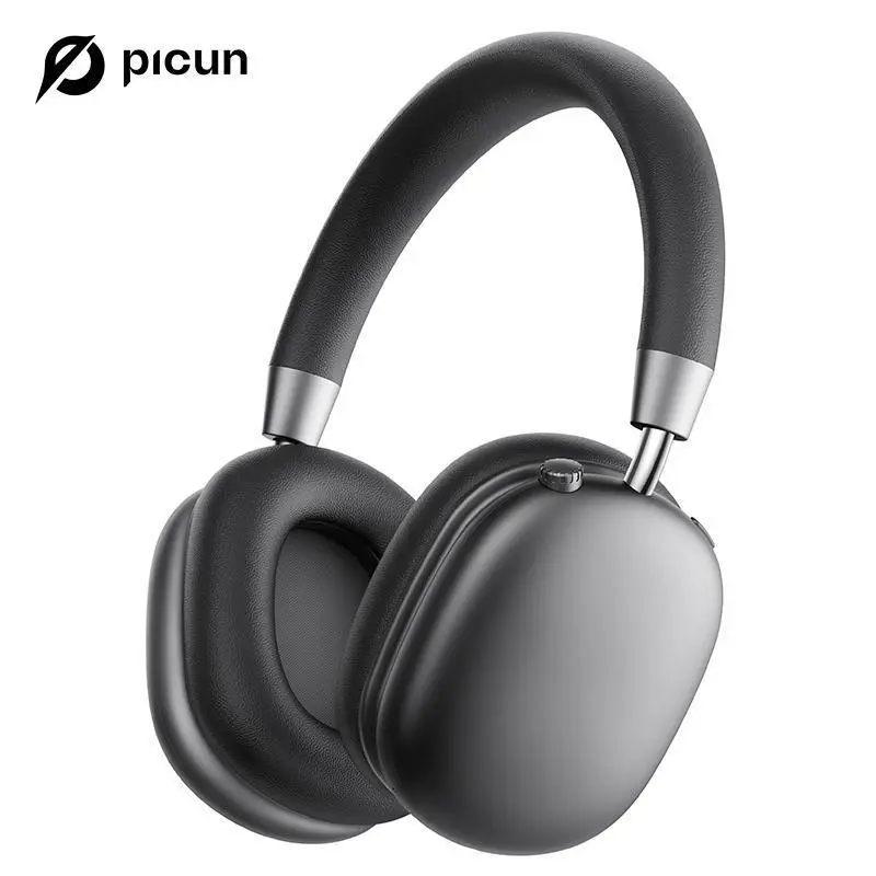 Picun F5 Over Ear Wireless ANC Noise Cancelling Headphones - 35dB ANC, Bluetooth 5.4 Low-Latency, Hi-Fi Audio, Personalized APP, Customizable EQ, Lightweight for Travel & Work, Headset for Gaming, Men's Personal Gadgets,back to school,back to school haul