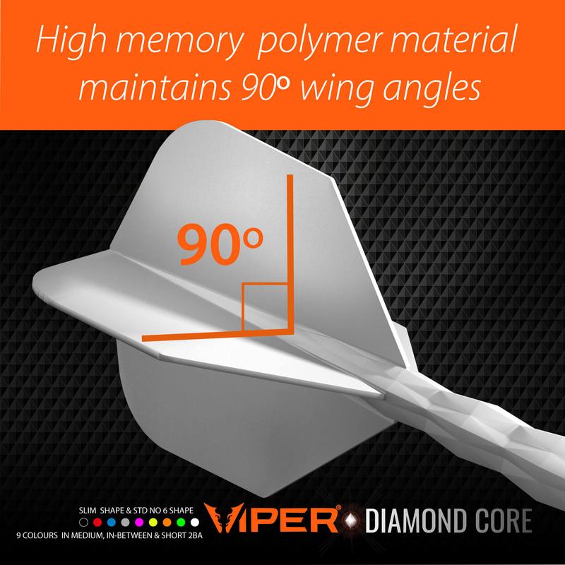Viper Diamond Core Integrated Dart Flight & Shaft System