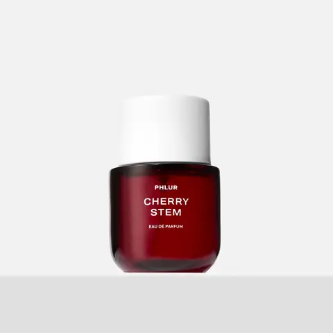 PHLUR Cherry Stem Eau de Parfum - Full Size Perfume with Black Cherry, Red Freesia, Plum Nectar & Ebony Woods (50mL)