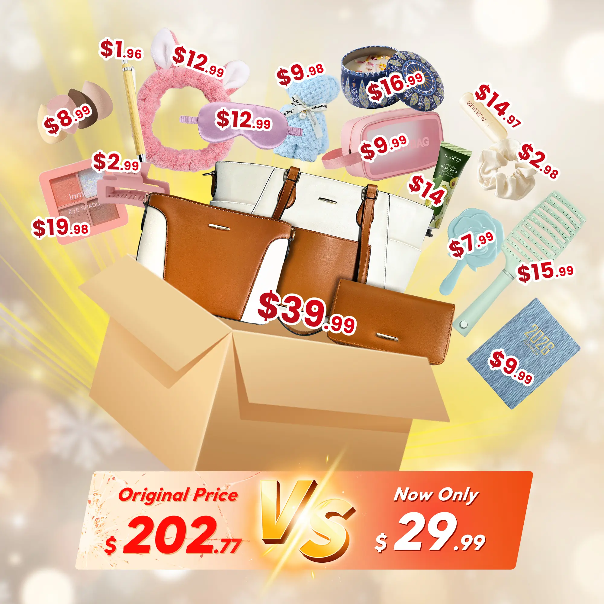 [Great Value] 3in1 Bag & Daily Necessities