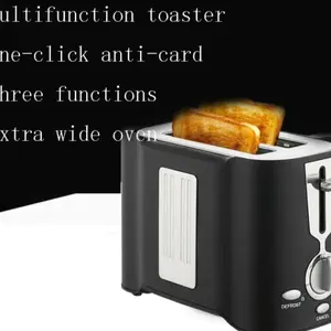 2 Slice Toaster, Quick & Even Results Every Time, Wide Slots Fit Any Size Bread Drop-Down Crumb Tray for Easy Clean Up, Stainless Steel