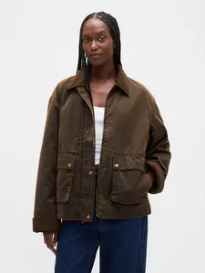 Gap Women's Waxed Canvas Barn Jacket
