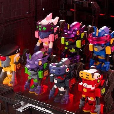 [New Year Gift] Neon Genesis Evangelion EVA206 Collaboration Series Blind Box Model - Unit-01 Figure