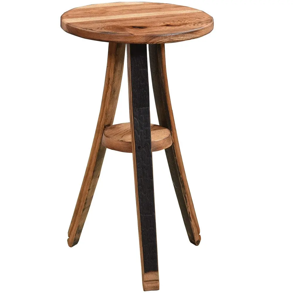William Sheppee Indoor Rustic Shooter's Occasional Table- SHO136H