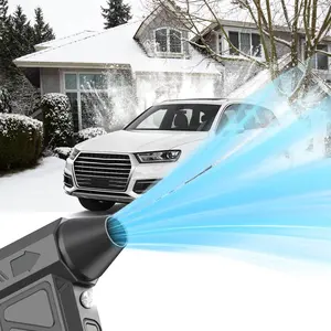 Compressed Air Duster-4 Gear Adjustable 130000RPMElectric Air Duster with LED Light, Fast Charging Dust Blower for Car & Outdoor, Portable 20000Pa Power Impacterde Sw street Style