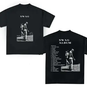 Two-Sided Justin Lilbieber Swag Tracklist T-Shirt, Swag Music T-Shirt, New Album T-shirt for Fan, Alll I Can Take, Graphic Tee, T-Shirt for Men and Women