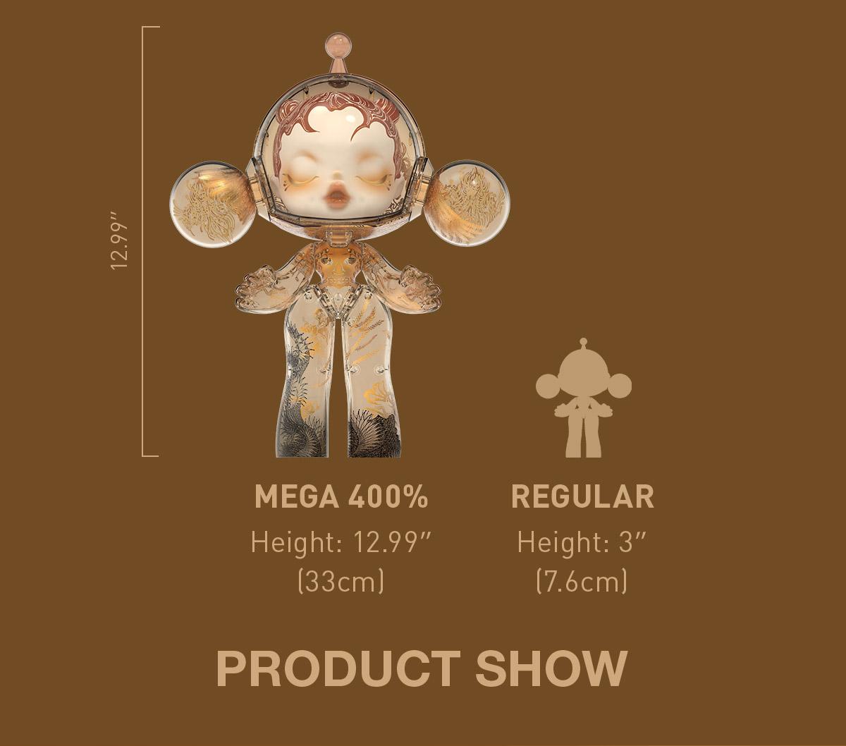 MEGA α SKULLPANDA 400% Wu Jian’an-The Heaven of Nine Levels