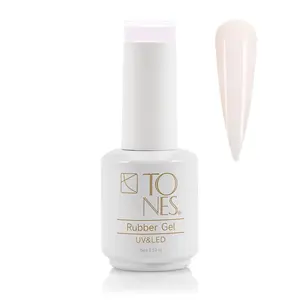 Rubber Base Gel #44 - Blush Hour | White | UV/LED | 15 mL / .50 fl oz