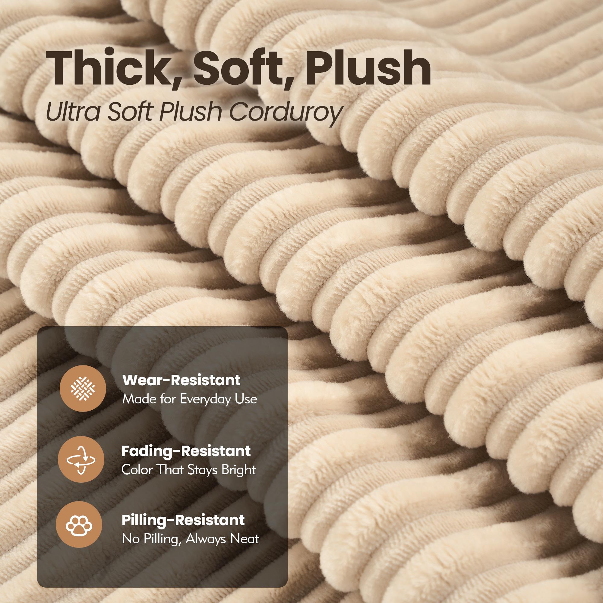 【Stock Up Sale】Ovios 81" Convertible Boneless Sofa Bed, Fold Out Loveseat Sleeper Couch with Pillow, 4 in 1 Modular Cloud Corduroy Folding Queen Bed Floor Mattress, Lazy Chair for Living Room Bedroom