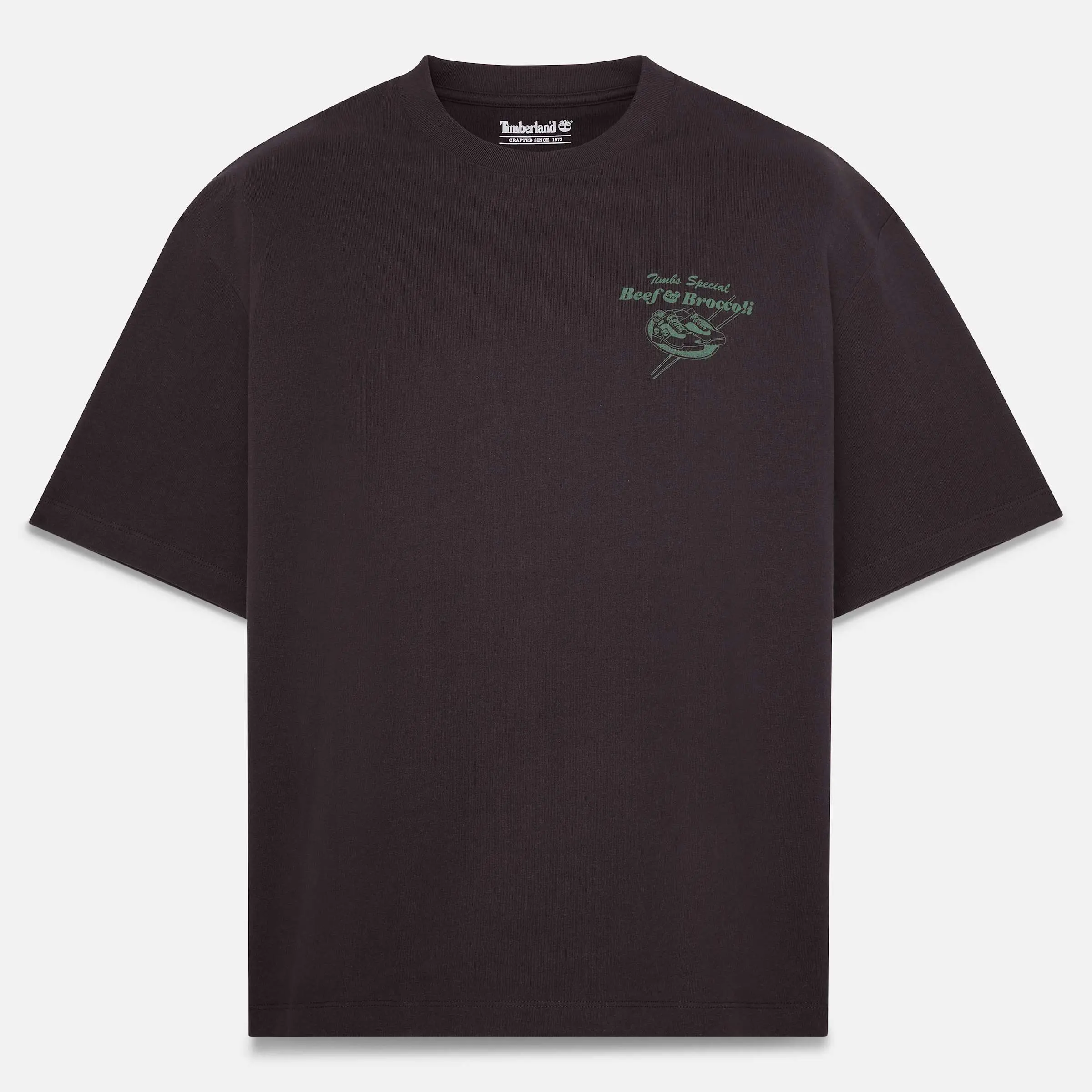Timberland Men's Beef & Broccoli Graphic T-Shirt