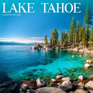 Lake Tahoe Calendar 2025: A Year of Captivating Views from Lake Tahoe, The Scenic Wonders of the Sierra Nevada Paperback – October 13, 2024