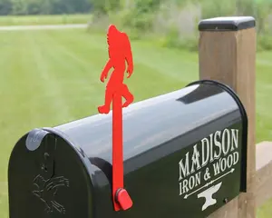 Metal Bigfoot Mailbox Replacement Flag