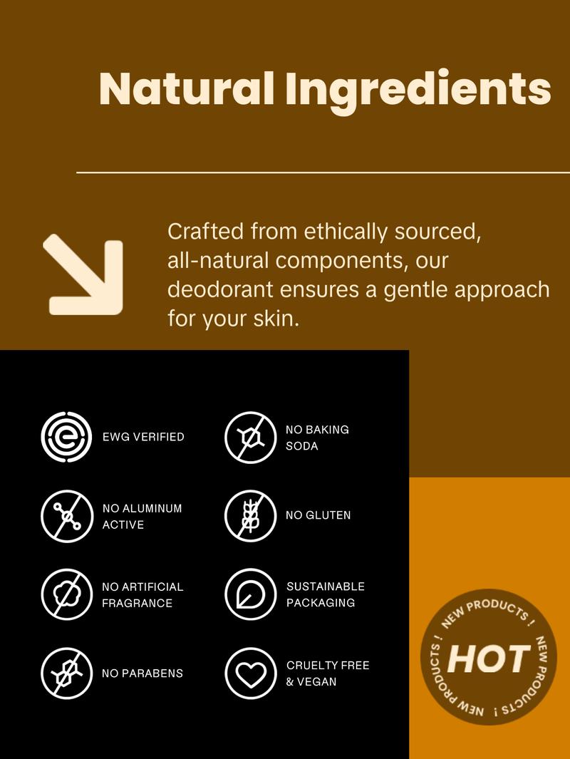 Each & Every Natural Fragrance Deodorant Sunday Morning - Lavender & Lemon 2.5oz