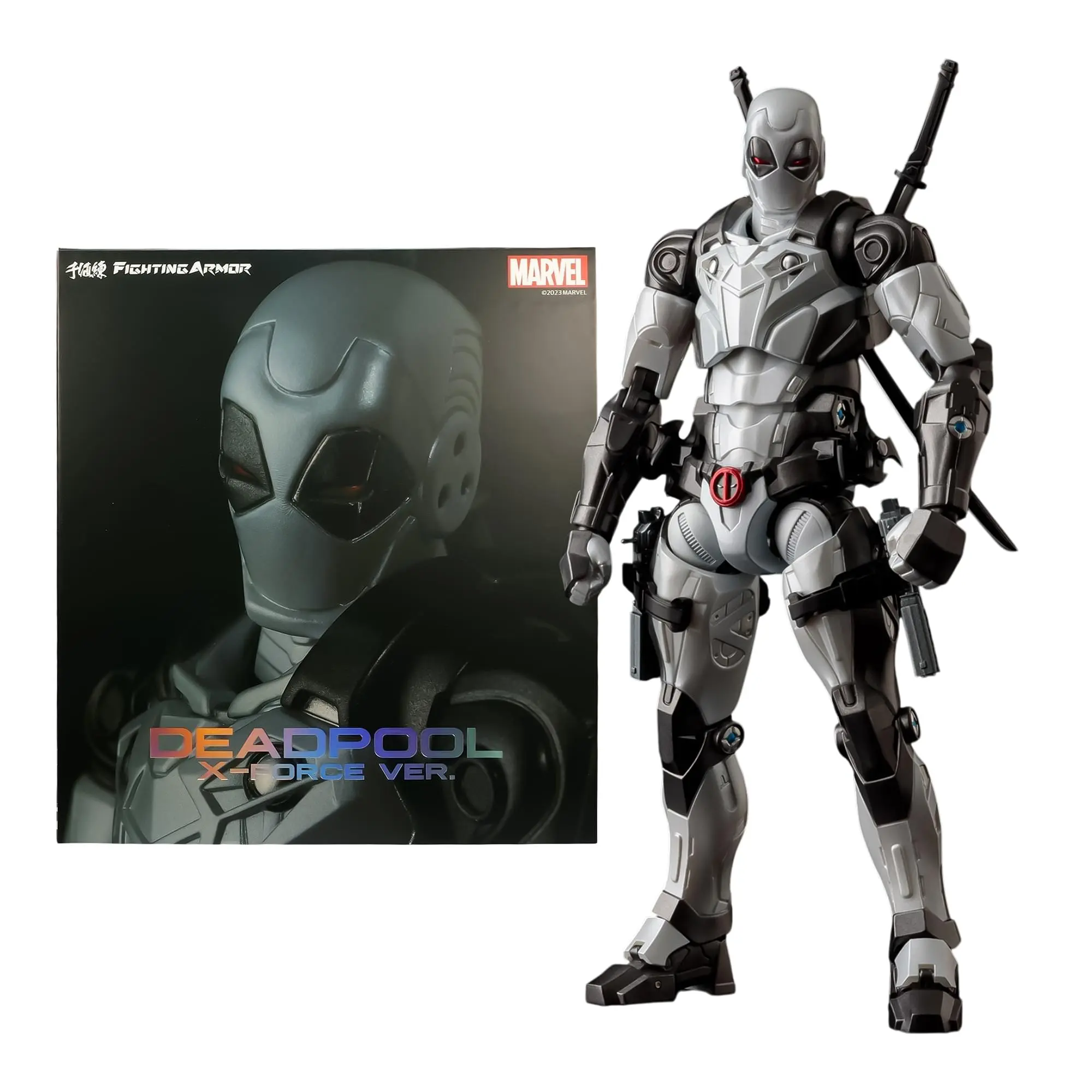 Marvel Fighting Armor 6.5-Inch Action Figure | Deadpool (X-Force Ver.)