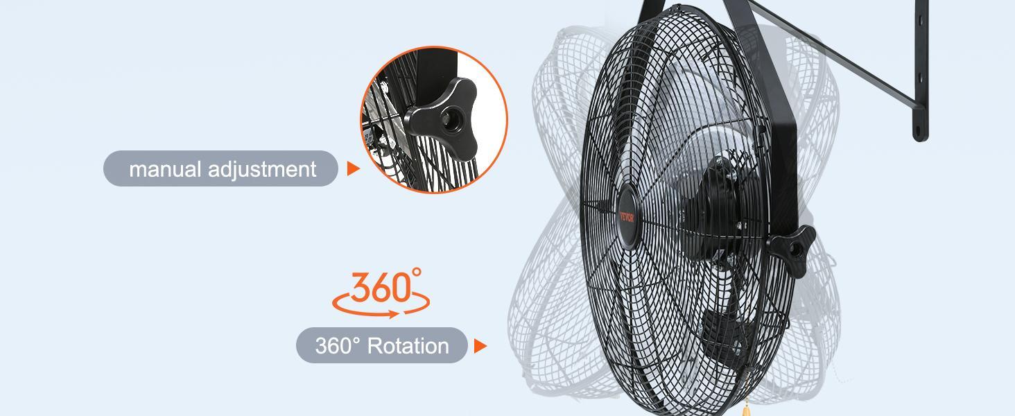 VEVOR Wall Mount Fan Waterproof IP44, 3-speed High Velocity Max. 4150 CFM, Industrial Wall Fan, Commercial or Residential for Warehouse, Greenhouse, Workshop, Patio, Black, ETL Listed VEVOR Super Brand Day VEVOR Wall Mount Fan Waterproof IP44, 3-speed High Velocity Max. 4150 CFM, Industrial Wall Fan, Commercial or Residential for Warehouse, Greenhouse, Workshop, Patio, Black, ETL Listed VEVOR Super Brand Day