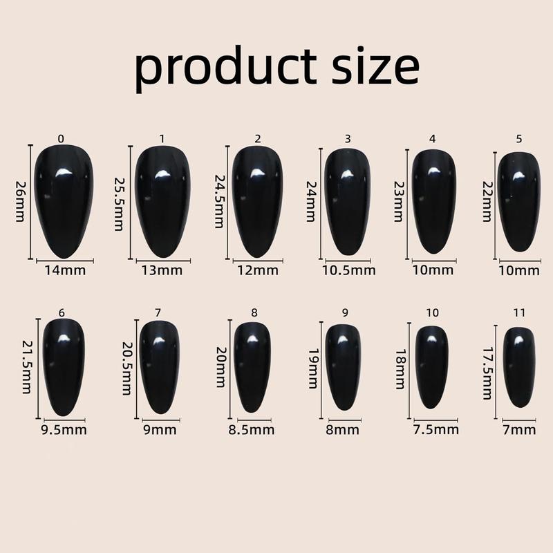 24PCS French Tip Press On Nails Medium Almond Pink Fake Nails with Embossed Flower Gold Beads Rhinestones Glue On False Nails Kit for Women Manicure