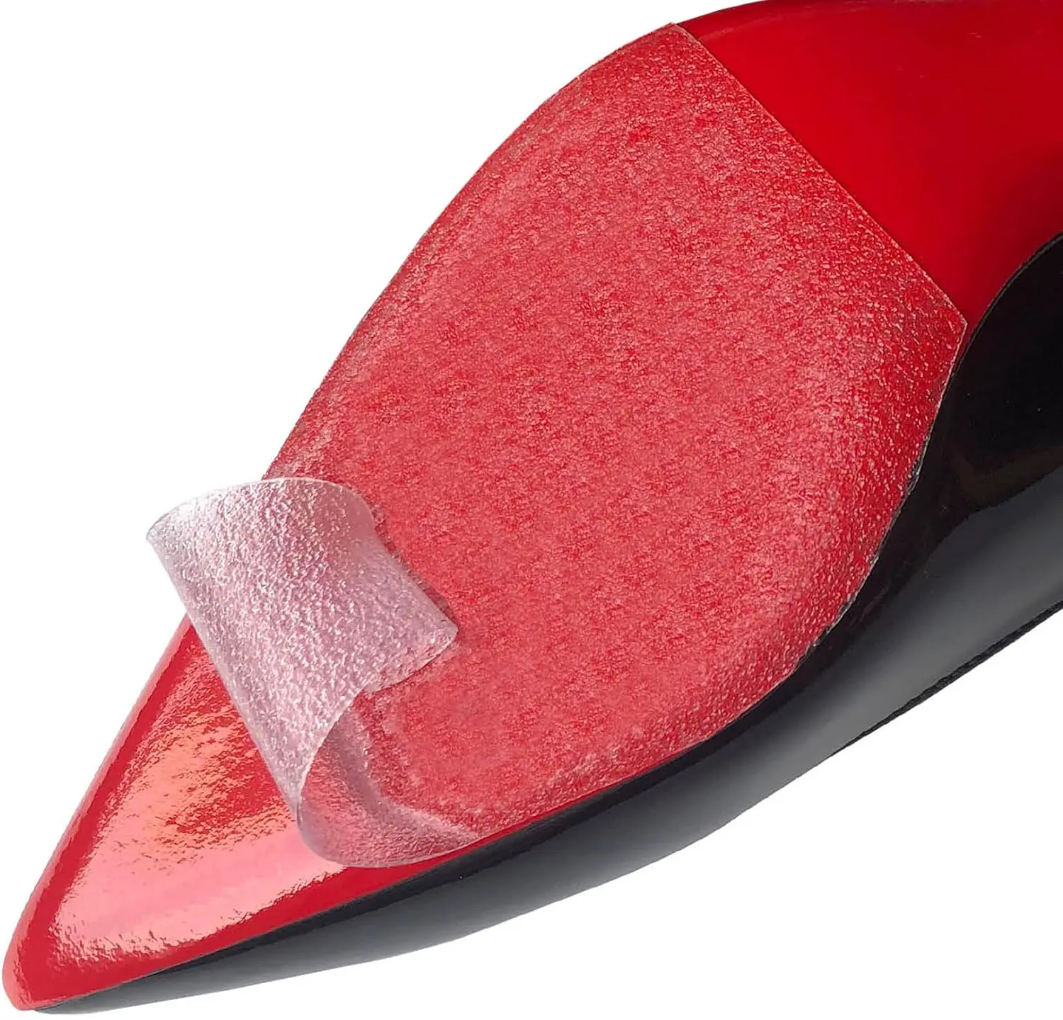 Sole Sticker -  Clear Sole Protector for Red Bottom Shoes Ladies Heels 4INX5IN (Pack of 4)