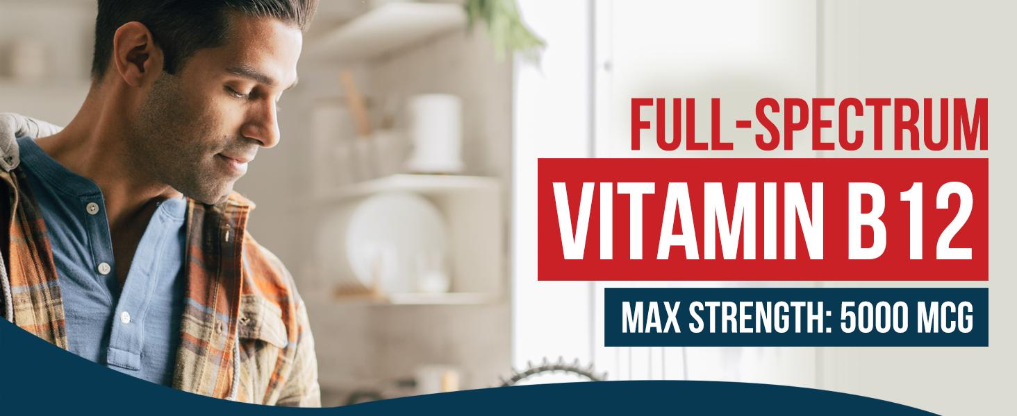 BioActive B12: Vitamin B12 Plus L-Methylfolate Healthcare Fitness Supplement Edible Dietary Bathroom